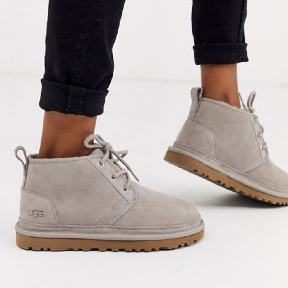 Ugg Neumal Boots Oyster Gray size 6